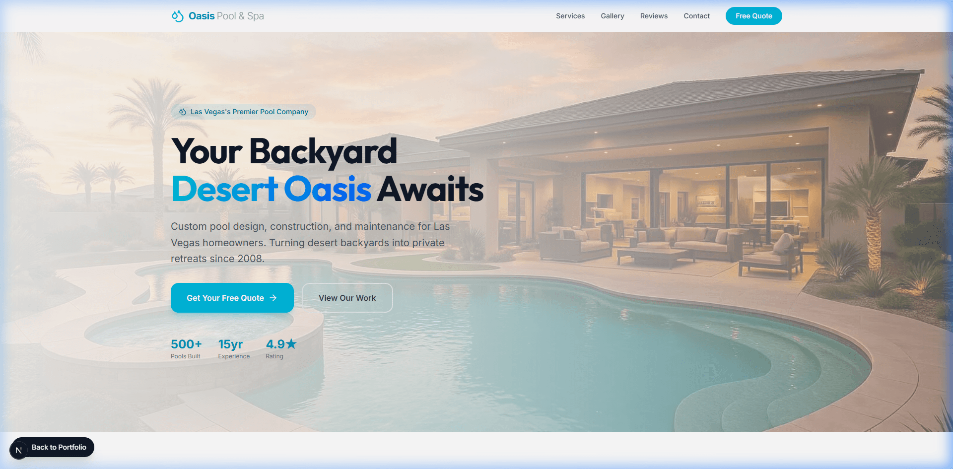 Oasis Pool & Spa Services